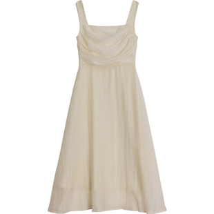 Cerfmia小鹿弥雅《流浪贝壳》仙女裙订婚领证小白裙连衣裙新娘夏