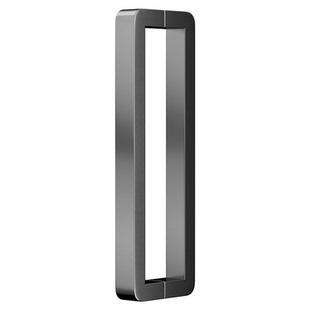 玻璃门拉手不锈钢门把手定制大门推拉门方管黑钛金拉丝玫瑰金加厚