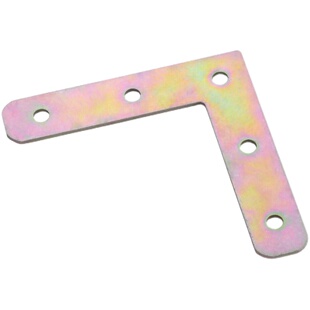 直角三角形连接片角铁桌椅固定件包角拐角支架铁片L形角码紧固件