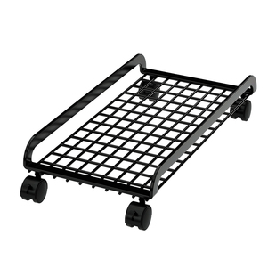 台式电脑主机托架可移动滑轮底座桌面机箱收纳支架置物架整理架子