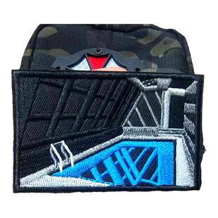 魔术贴一条龙刺绣精品搞怪章户外背包配件徽章时尚可爱百搭士气章