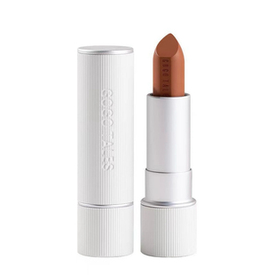 戈戈舞条纹秋冬复古口红柔雾丝绒焦糖粟子色奶茶色平价学生唇膏女