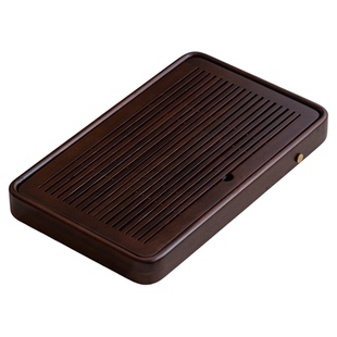 家用黄花梨实木茶盘茶台茶海 简约办公室盛水蓄水小茶台水杯托盘