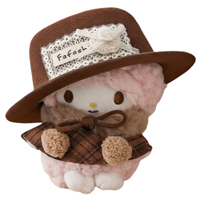 毛绒小羊挂饰品送闺蜜女生日礼物