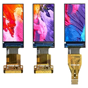 0.96英寸TFT LCD显示屏 80x160驱动ST7735S TFT液晶屏IPS可爱橙