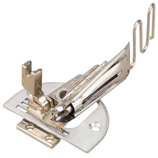 LZ-01-07 平车厚料A10拉筒平缝机四折双包滚边筒包边器撸子 新品