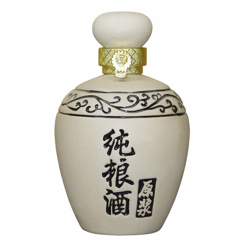 一斤装纯粮土陶瓷白酒空酒瓶酒坛