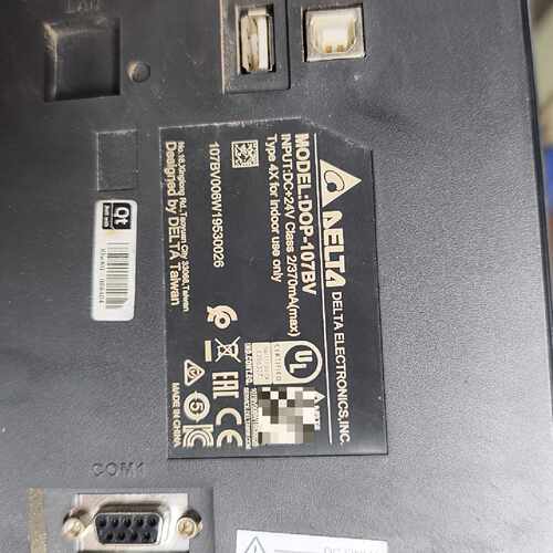 询价台达DOP-107BV触摸屏，7寸工业触摸屏，DC24V供
