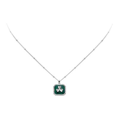 Eternelle法国永恒三叶草项链