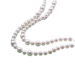 老庙黄金淡水珍珠项链双层多层次超长女神毛衣链颈饰送送礼物官方