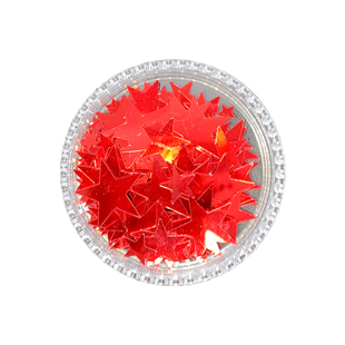 五角星亮片儿童节妆容贴纸化妆贴脸舞台表演星星脸部装饰眼角贴片