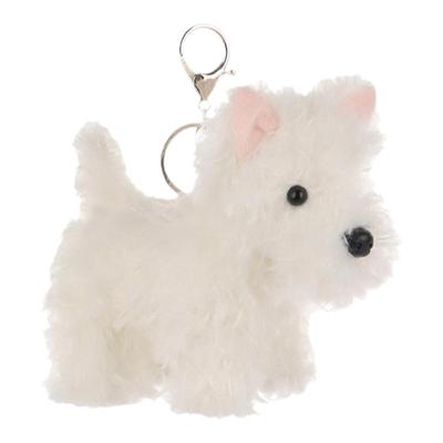 Apricot Lamb迷人西高地书包挂件女生钥匙扣可爱玩偶毛绒包车挂饰