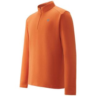 KOLON SPORT可隆抓绒衣保暖男士POLARTEC Fleece半拉链长袖T恤