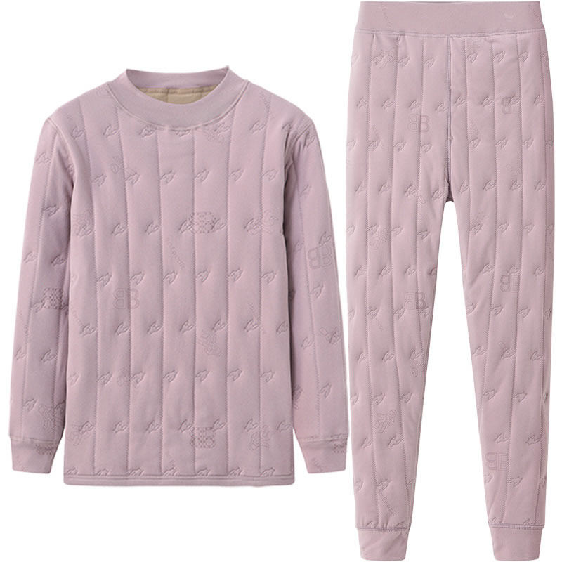 校服神器内搭初中高中生男保暖内衣套装女秋冬季内胆棉服棉裤棉衣