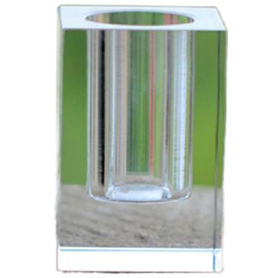 水晶笔筒创意定制logo礼物纪念品