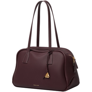 fiedlesissi/菲德茜茜轻舟随行包大容量头层牛皮通勤手提波士顿包