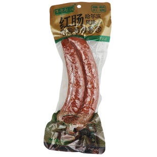 百年智胜哈尔滨风味红肠220g东北红肠即食火腿肠香蒜俄罗斯下酒菜