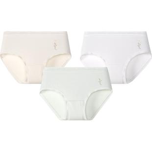 久岁伴女童内裤中学生少女发育期三角夏季莫代尔抑菌透气短裤