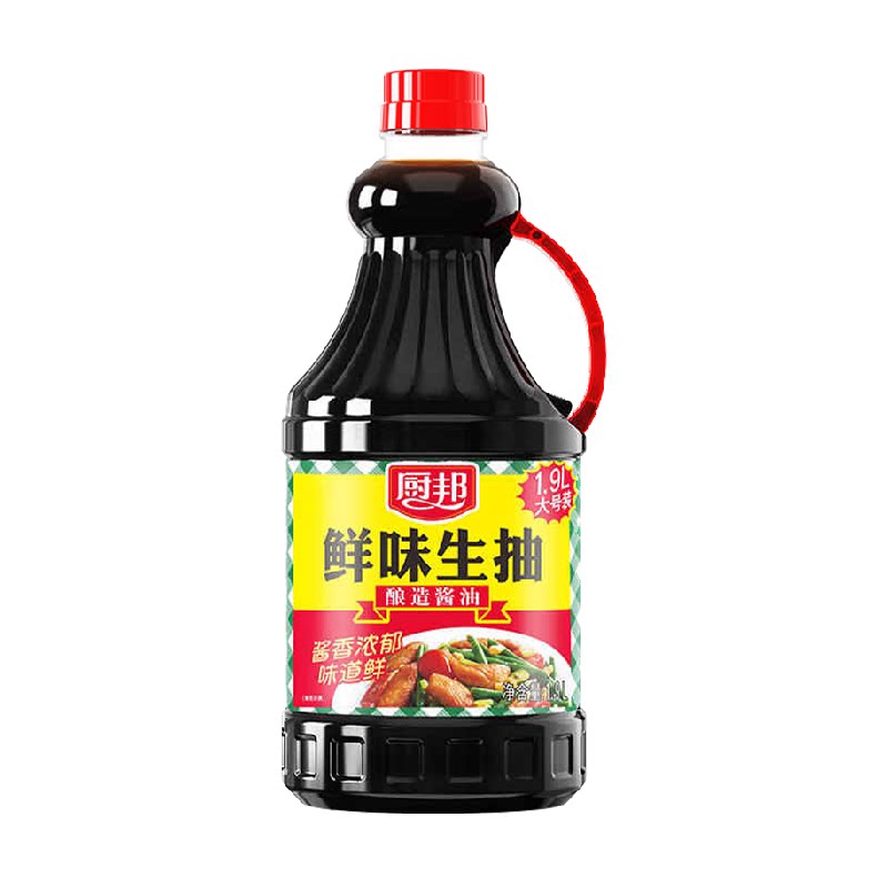 厨邦鲜味生抽酿造酱油炒菜调料凉拌蒸鱼烹饪火锅点蘸调味品