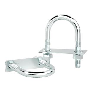 带螺母挡板套装镀锌碳钢U型螺栓螺丝U形卡U型管卡管夹固定卡扣骑