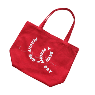 桃芽夫妇红色喜庆结婚伴娘伴手礼包礼盒帆布包陪嫁新婚礼物礼品袋