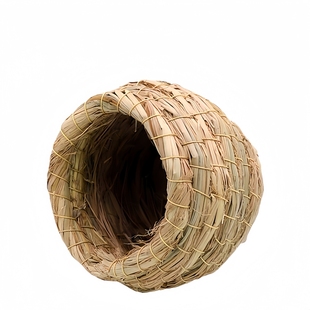 虎皮鹦鹉玄凤牡丹草编珍珠鸟窝保暖芦丁繁殖草窝鸟巢文鸟用品