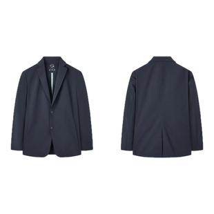 [商场同款]九牧王男装2025秋冬新款柔软易打理秋冬单西平驳领休闲