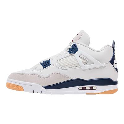 上尚体育 Air Jordan 4 SB AJ4 白蓝 海军蓝 篮球鞋 DR5415-100