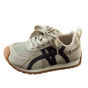 儿童运动鞋2026春季新款男童阿甘鞋软底防滑透气女童单网休闲鞋潮