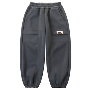 男童裤子春秋2026新款儿童工装运动长裤中大童休闲帅气男孩卫裤潮