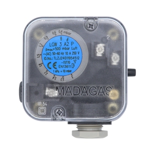 LGW3A2P LGW10A2P LGW50A2P 150燃烧机压力开关带检测按钮MADAGAS