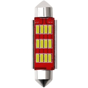 汽车阅读灯led室内车顶灯12V照明灯内饰灯双尖灯后备箱灯车内灯泡