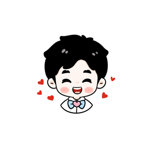 原创手绘微信表情包 真人照片漫画设计 q版个人卡通形象 头像定制