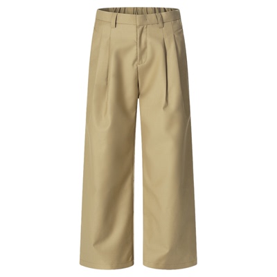 INKNOTS双折廓形休闲西裤