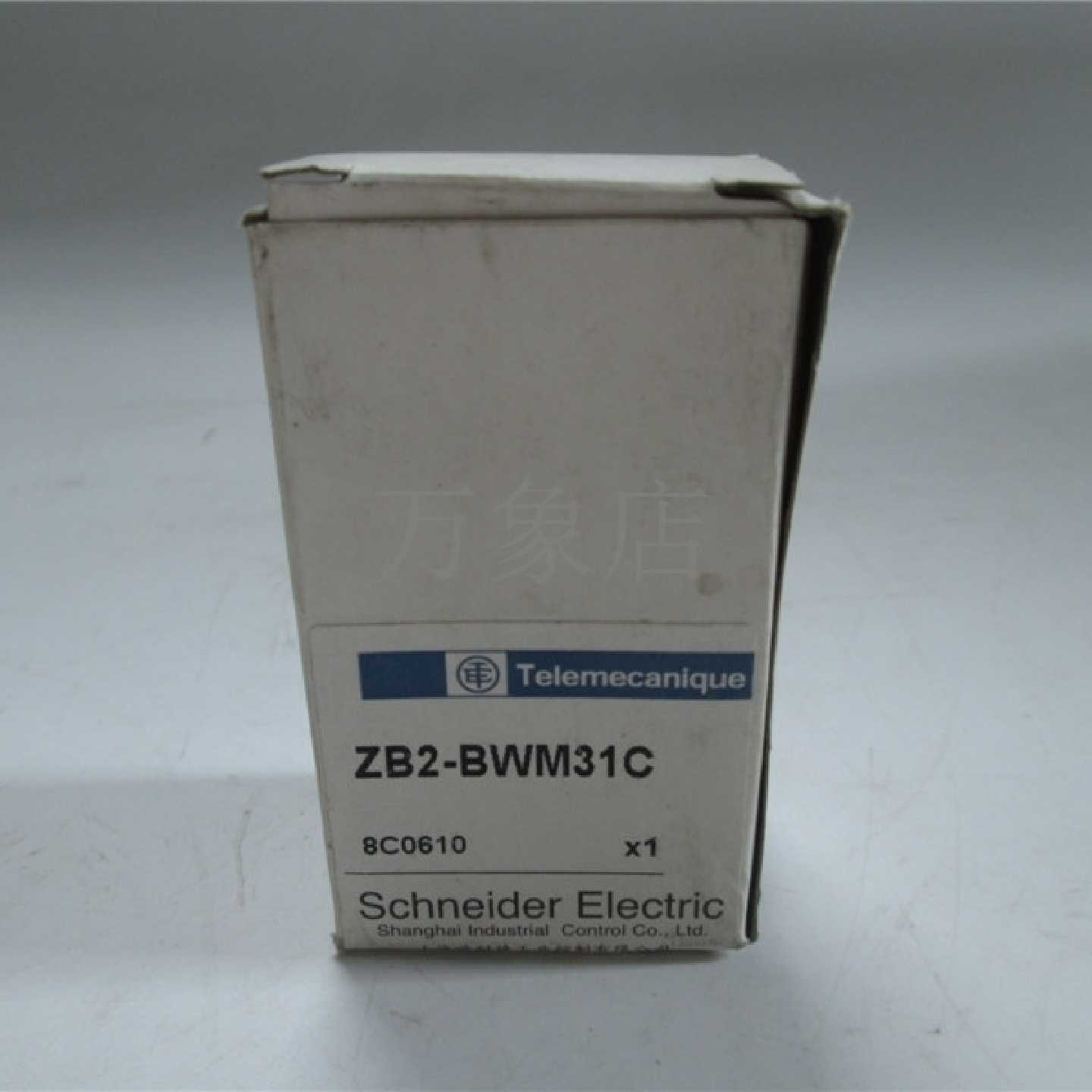 议价按钮开关 ZB2BWM31C 绿色带灯底座 1NO AC220V