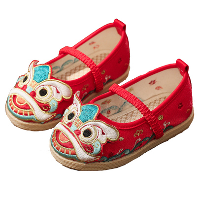 虎头鞋婴儿周岁老北京布鞋宝宝