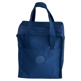 简约牛津布加厚保温装饭盒的袋子铝箔防水手提通勤午餐带饭便当包