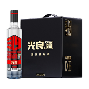 光良3942度500ml*6瓶整箱浓香型白酒纯粮食白酒