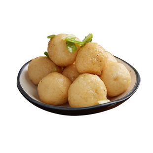 黄金鱼蛋711港式咖喱鱼蛋丸麻辣烫食材冷冻炸鱼丸【99任选5件】