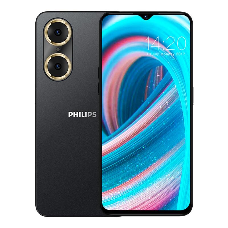 Philips/飛利浦S6505老人智能手機純凈系統(tǒng)一鍵視頻電話4G全網通全面屏超長待機大電池大聲大字大屏智能機