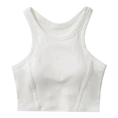 luqilulu鱼骨显瘦运动瑜伽背心