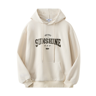 回力连帽卫衣女春秋季2025新款宽松长袖上衣美式复古卫衣外套女