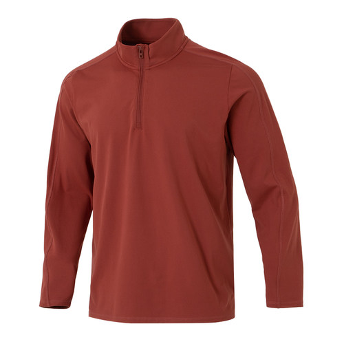 Under Armour安德玛长袖T恤男装秋季款男子半拉链款套头运动上