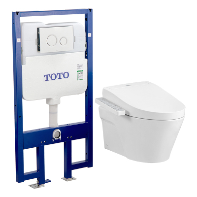 TOTO智能壁挂马桶入墙式