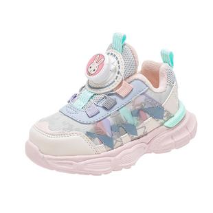 班纳米菲儿童鞋宝宝鞋子2025新款冬季女童加绒机能棉鞋小童运动鞋