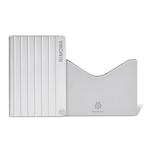 欧洲直邮RIMOWA日默瓦 字母徽标铝制卡夹名片夹卡包时尚精致便携