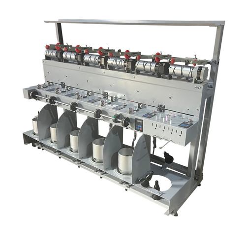 打样用倍捻机 六锭 针织厂毛纱厂等小批量生产并纱捻线机捻度可调