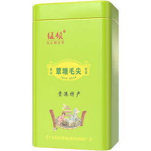 2026年覃塘毛尖新茶叶广西贵港特产炒青绿茶待客用高山云雾茶125g