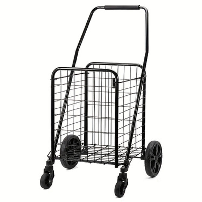 杰适购物车便携可折叠小拉车爬楼买菜车新款万向轮手推车拖车行李