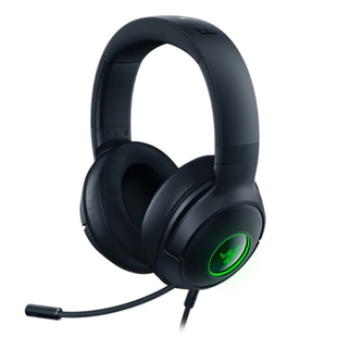 雷蛇Razer北海巨妖V3X头戴式游戏耳机进化版7.1环绕声USB电竞RGB